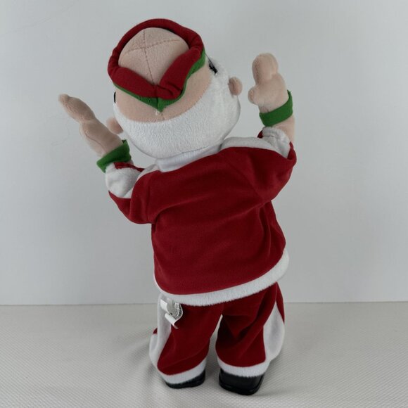 Tekky Toy Dance Now Santa Hip Swinging Santa Claus Singing Dancing Plush Toy 15" - Picture 5 of 15